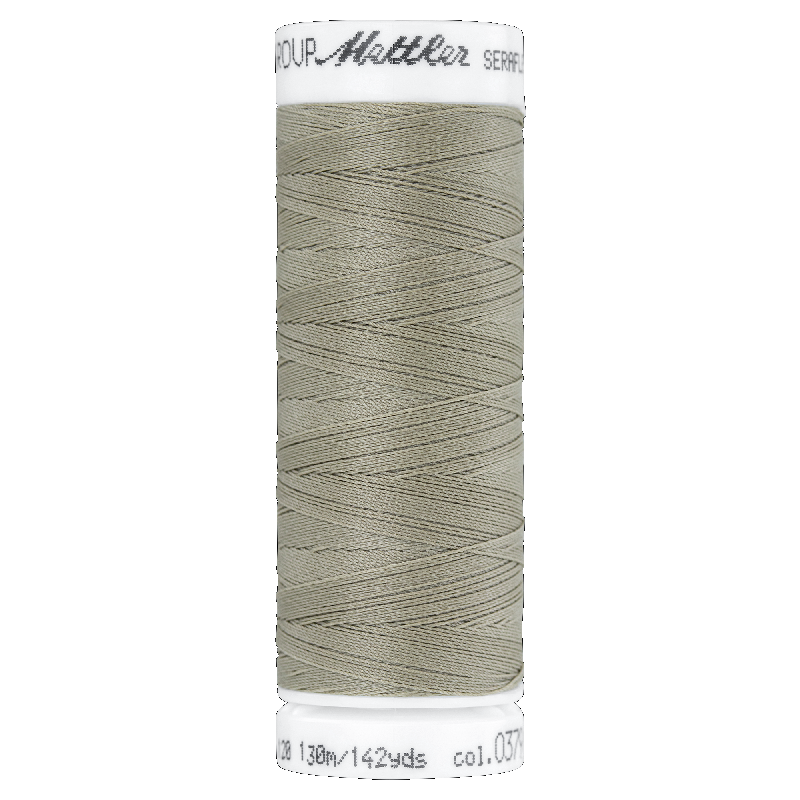 Mettler Seraflex 120, #0379 STONE 130m Elastic Sewing Thread