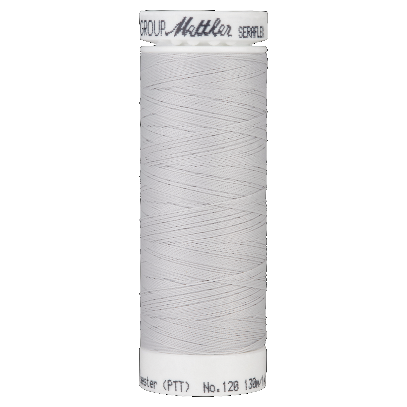 Mettler Seraflex 120, #0411 MYSTIK GREY 130m Elastic Sewing Thread