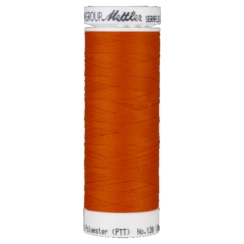 Mettler Seraflex 120, #0450 PAPRIKA 130m Elastic Sewing Thread