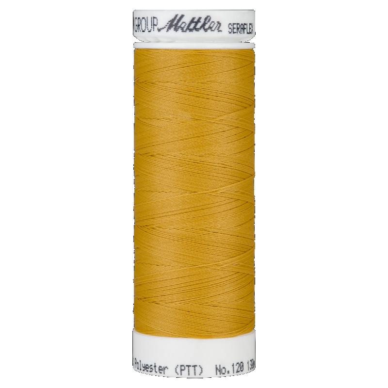 Mettler Seraflex 120, #0892 STAR GOLD 130m Elastic Sewing Thread