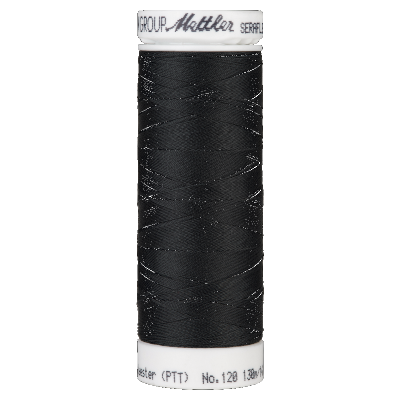 Mettler Seraflex 120, #1283 DEEP WALL 130m Elastic Sewing Thread