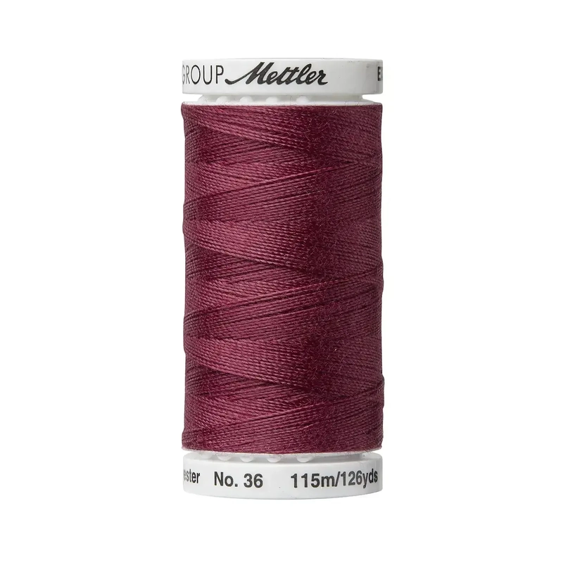Mettler Extra Strong #0918 CRANBERRY, 115m Polyester Thread