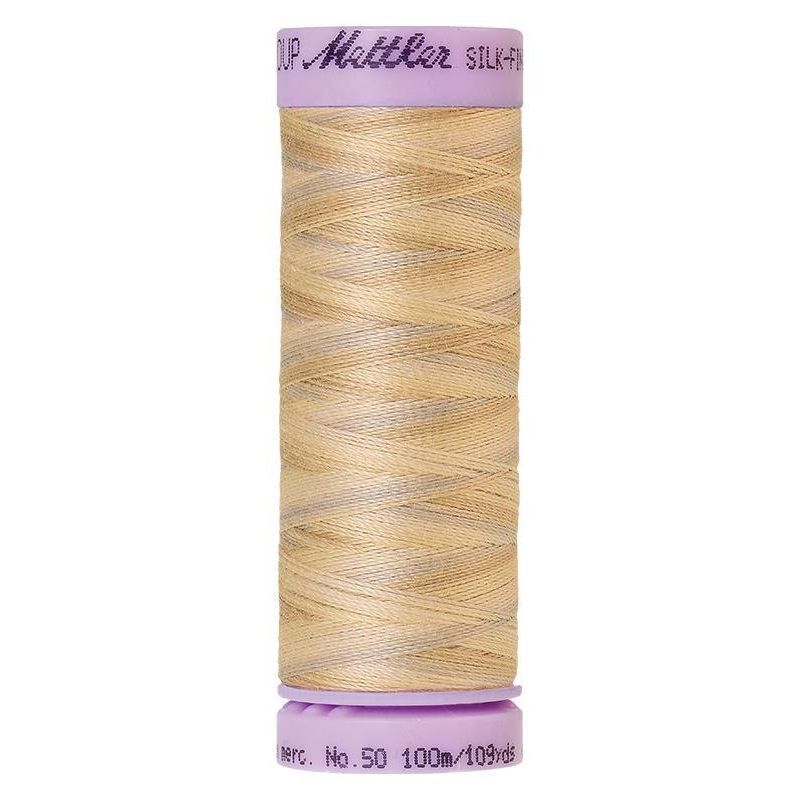 Mettler Silk-Finish Cotton Multi 50, #9854 PEARL TONES 100m Cotton Thread
