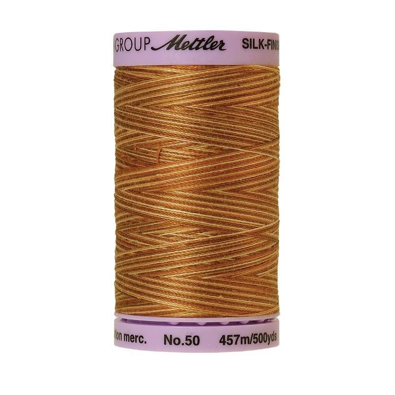 Mettler Silk-Finish Cotton Multi 50, #9853 ICED COFFEE 457m Cotton Thread