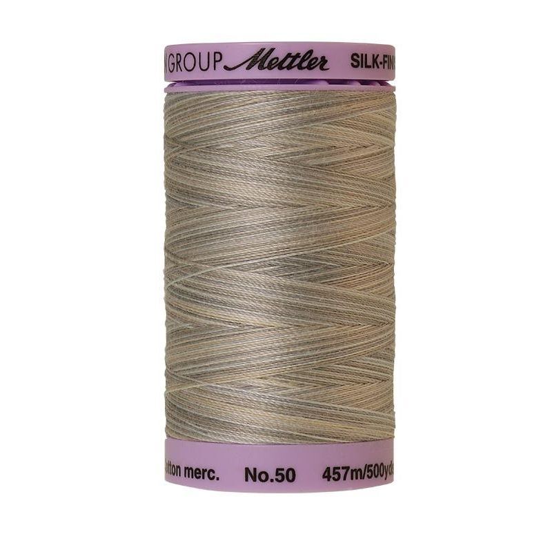 Mettler Silk-Finish Cotton Multi 50, #9860 DOVE GREY 457m Cotton Thread