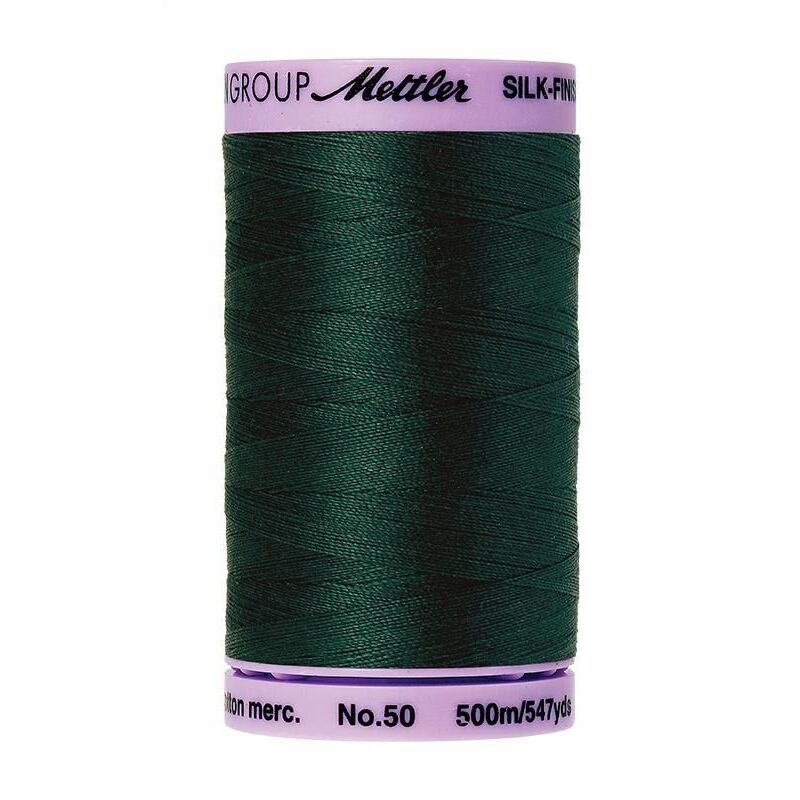 Mettler Silk-finish Cotton 50, #0757 SWAMP 500m Thread (Old #0850)
