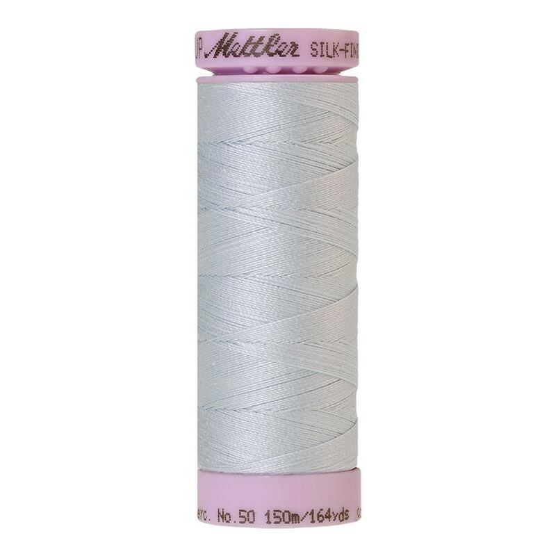 Mettler Silk-finish Cotton 50, #0039 STARLIGHT BLUE 150m Thread (Old Colour #0749)