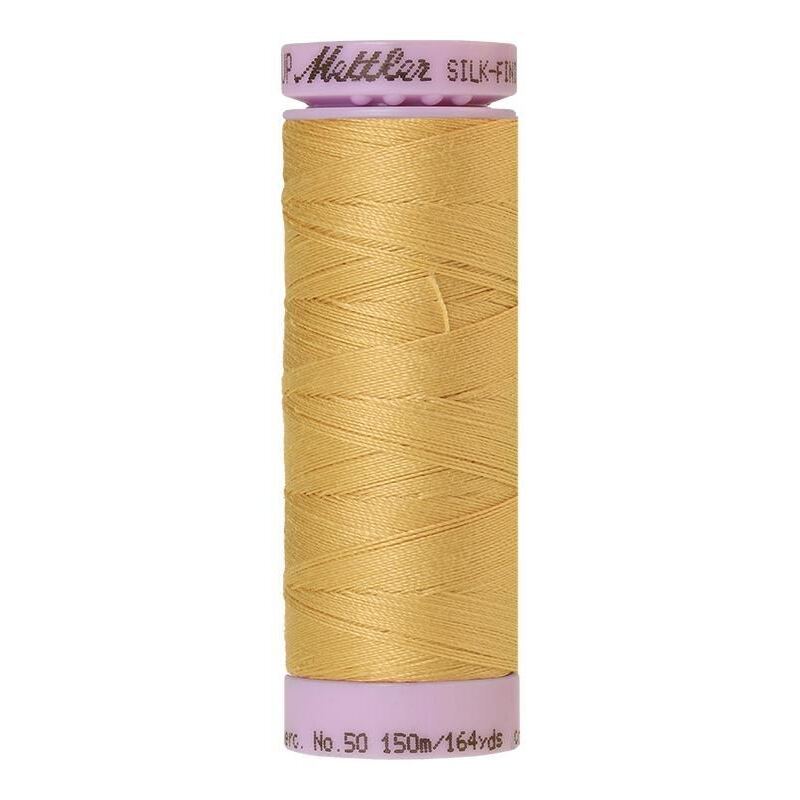 Mettler Silk-finish Cotton 50, #0140 PARCHMENT 150m Thread (Old Colour #0961)