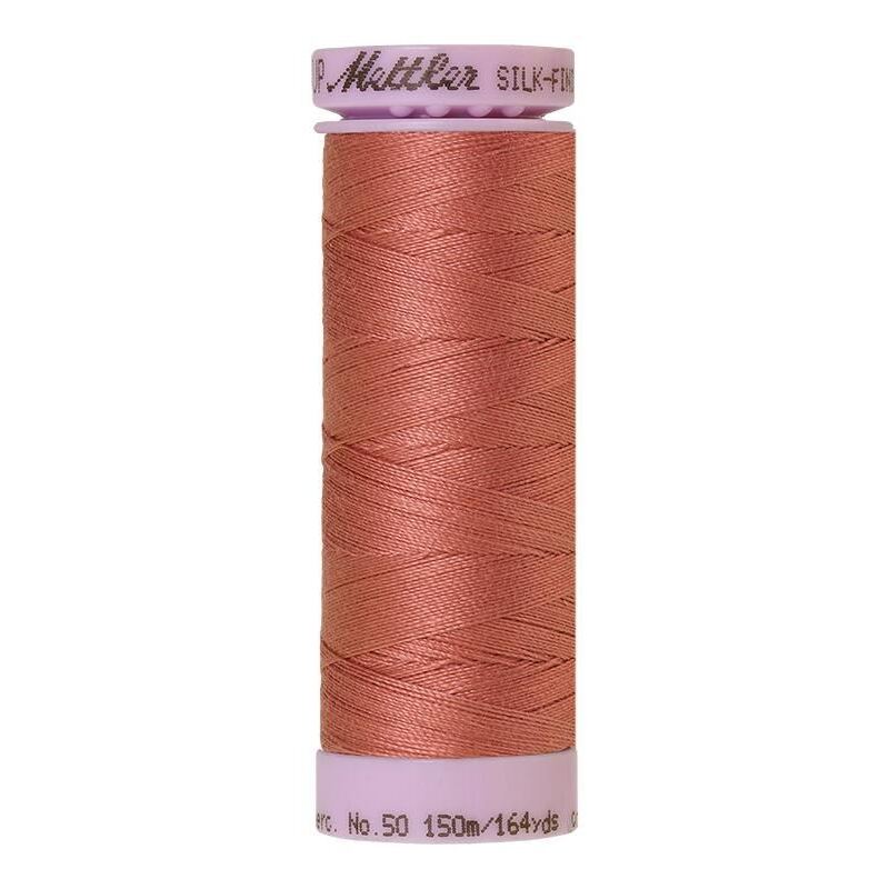 Mettler Silk-finish Cotton 50, #0638 RED PLANET 150m Thread