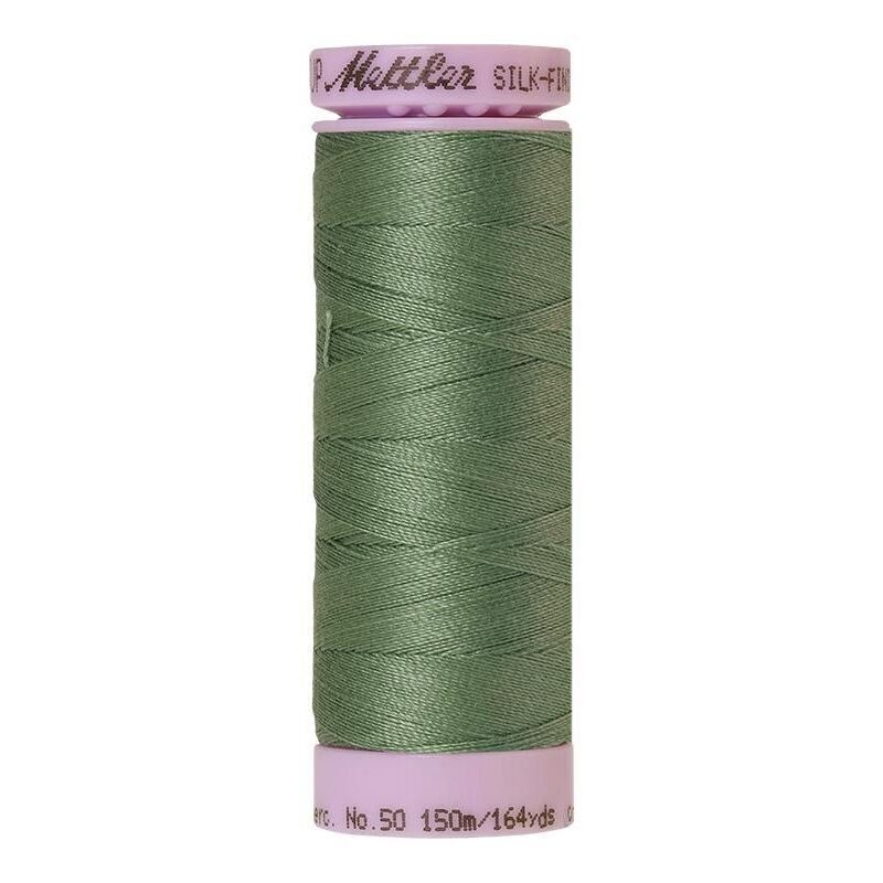 Mettler Silk-finish Cotton 50, #0646 PALM LEAF 150m Thread (Old Colour #0539)