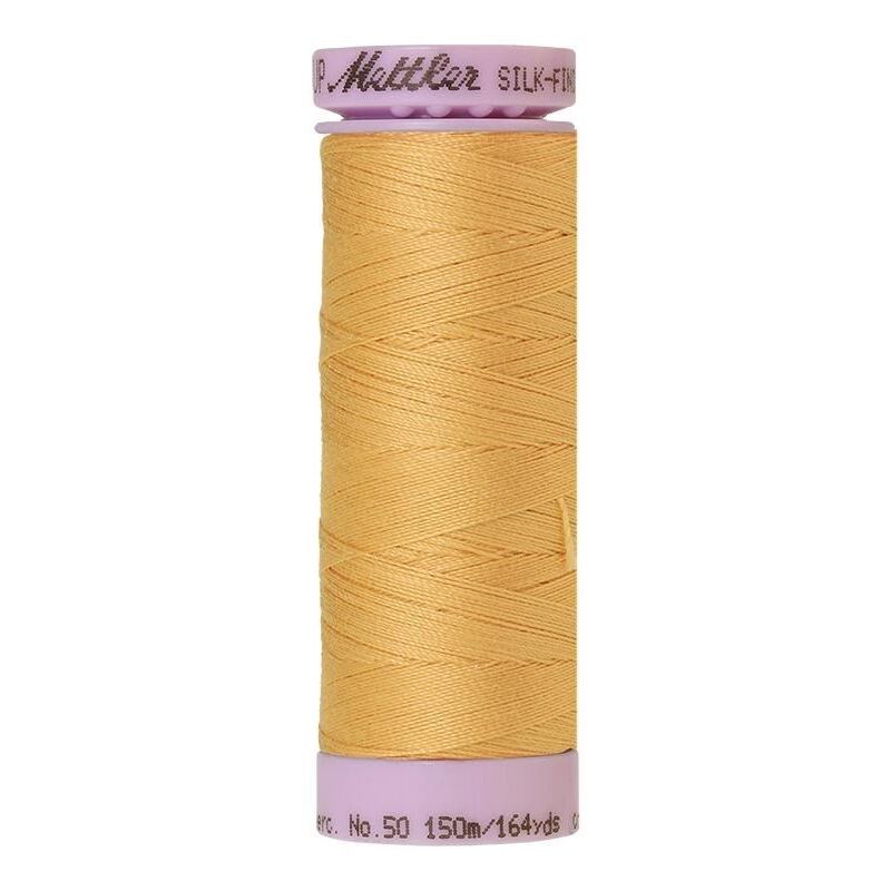 Mettler Silk-finish Cotton 50, #0891 CANDLELIGHT 150m Thread