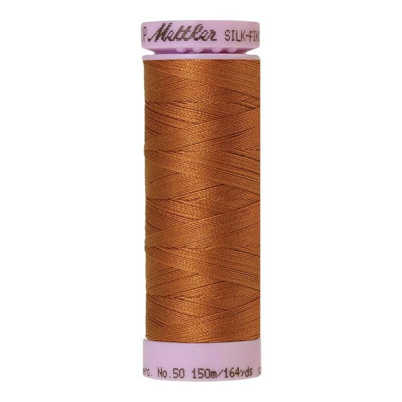 Mettler Silk-finish Cotton 50, #0899 BRONZE 150m Thread (Old Colour #0658)