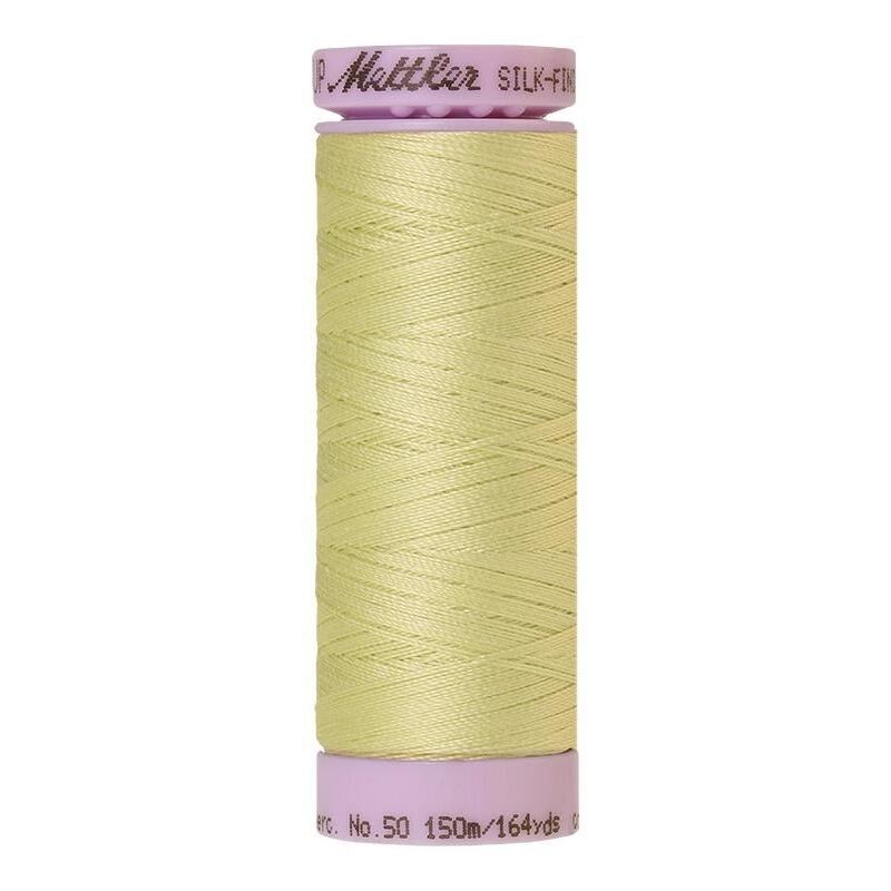 Mettler Silk-finish Cotton 50, #1343 SPRING GREEN 150m Thread (Old Colour #0893)