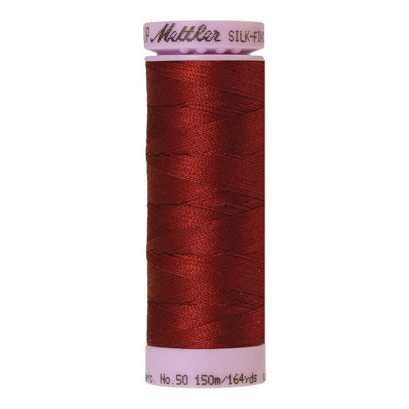Mettler Silk-finish Cotton 50, #1348 BLUE ELDERBERRY 150m Thread