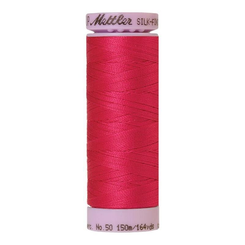 Mettler Silk-finish Cotton 50, #1421 FUSCHIA 150m Thread (Old Colour #0960)