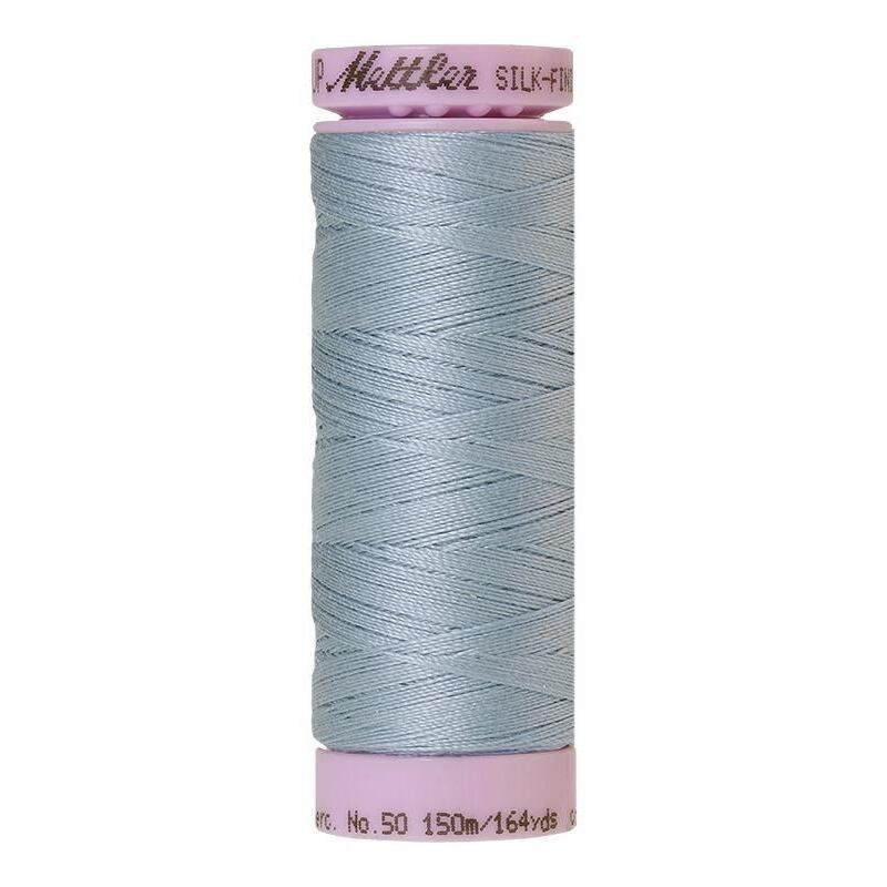 Mettler Silk-finish Cotton 50, #1525 WINTER SKY 150m Thread