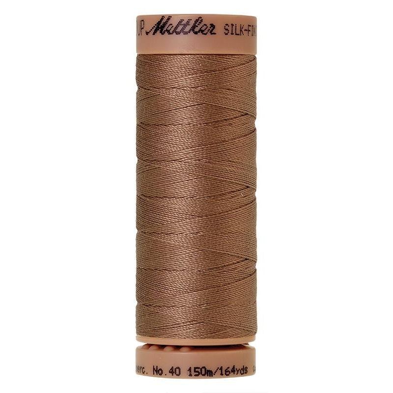 Mettler Silk-finish Cotton 40, #0280 WALNUT 150m Thread