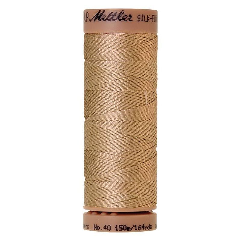 Mettler Silk-finish Cotton 40, #0537 OAT FLAKES 150m Thread