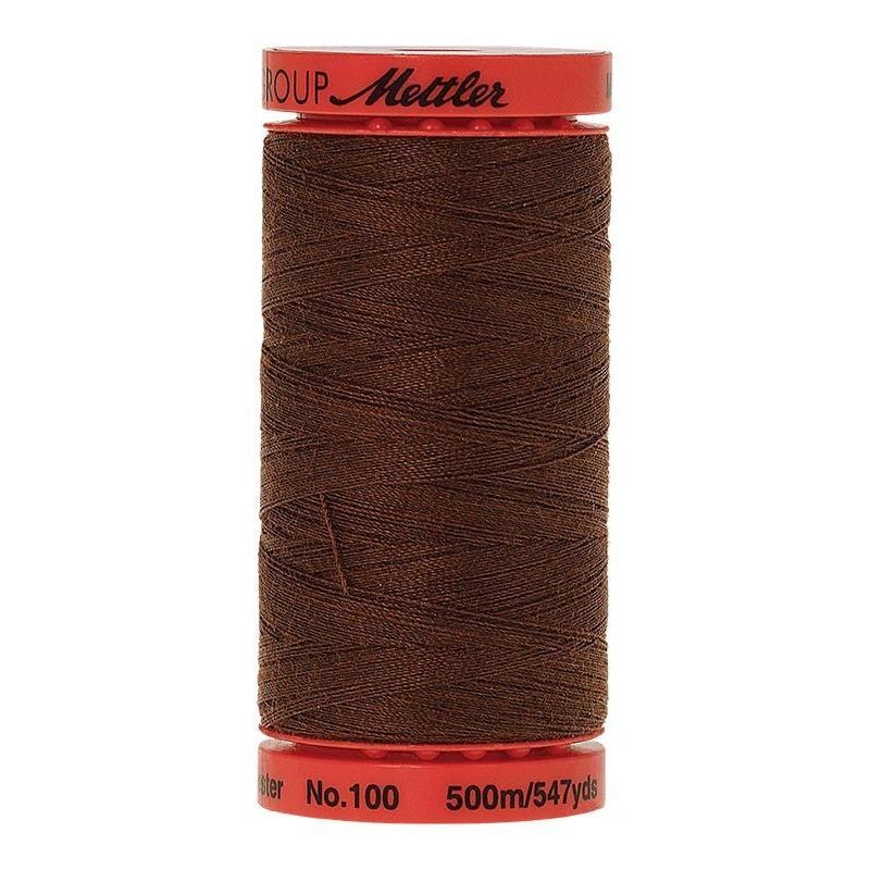 Mettler Metrosene 100, #0975 APPLE SEED 500m Corespun Polyester Thread