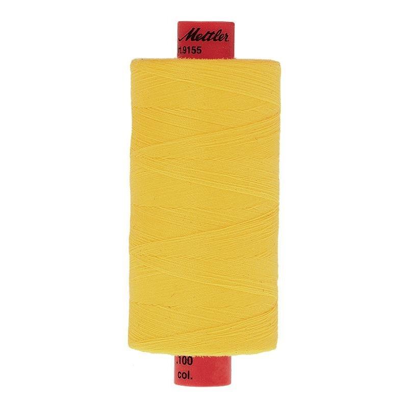 Mettler Metrosene 100, #0113 BUTTER CUP 1000m Corespun Polyester Thread