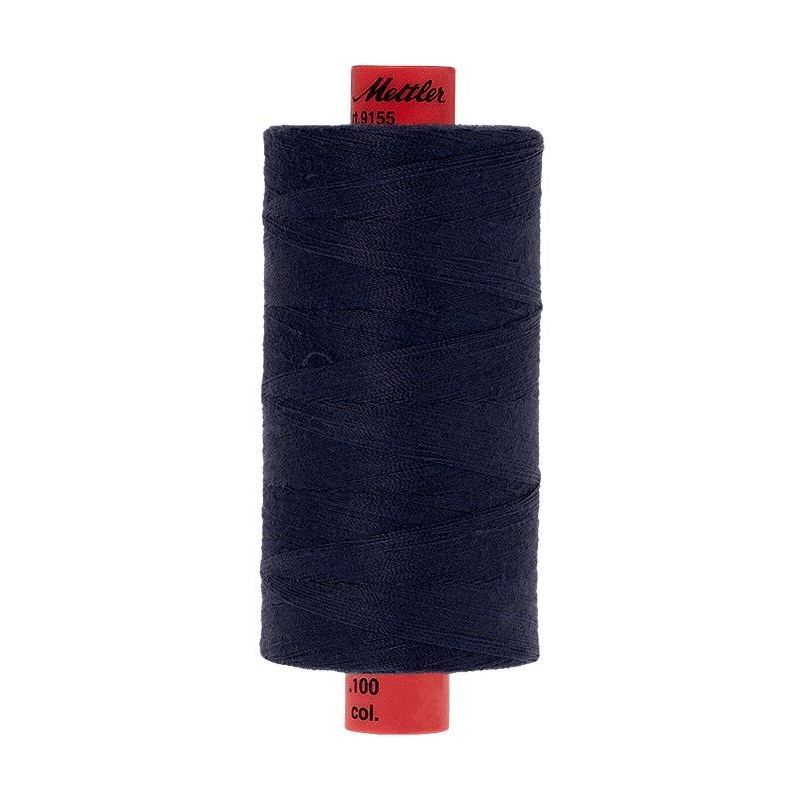 Mettler Metrosene 100, #0825 NAVY 1000m Corespun Polyester Thread