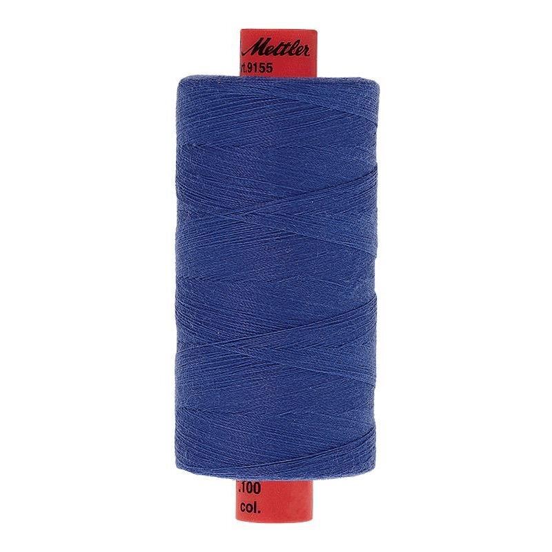 Mettler Metrosene 100, #1301 NORDIC BLUE 1000m Corespun Polyester Thread