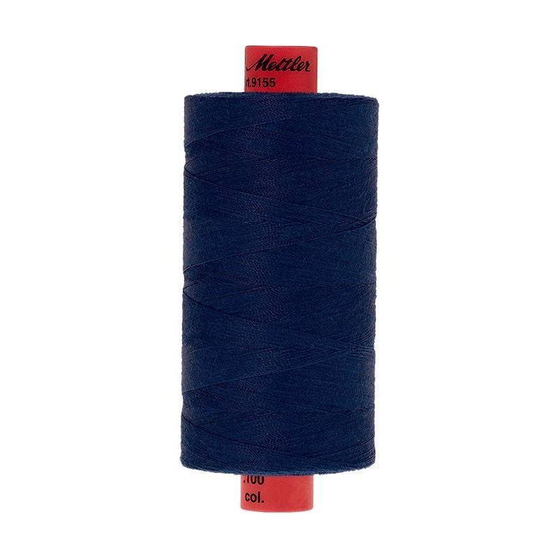 Mettler Metrosene 100, #1304 IMPERIAL BLUE 1000m Corespun Polyester Thread