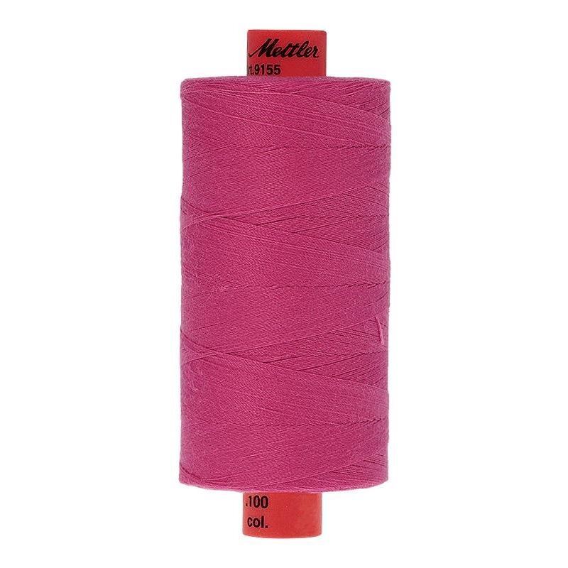 Mettler Metrosene 100, #1423 HOT PINK 1000m Corespun Polyester Thread
