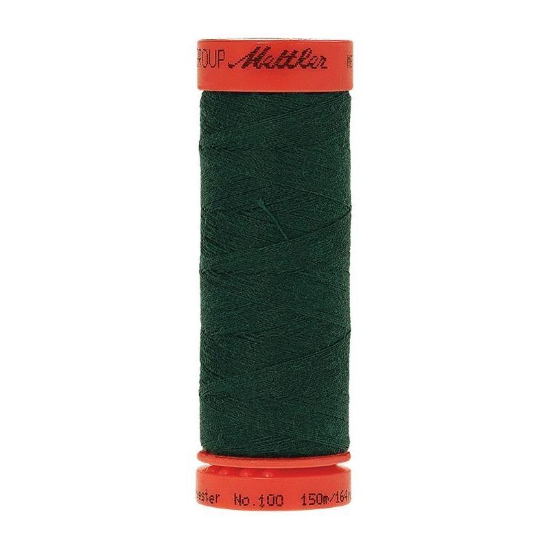 Mettler Metrosene 100, #0240 EVERGREEN 150m Corespun Polyester Thread