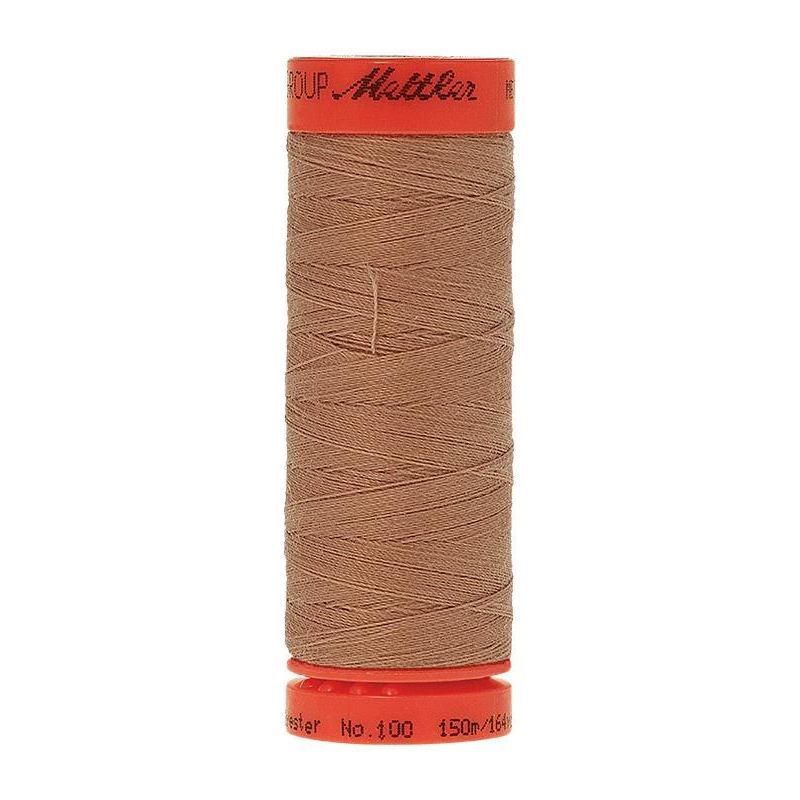 Mettler Metrosene 100, #0260 OAT STRAW 150m Corespun Polyester Thread