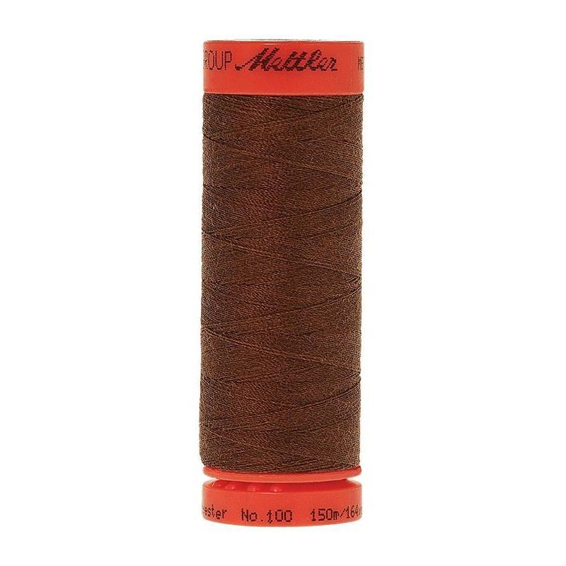 Mettler Metrosene 100, #0263 REDWOOD 150m Corespun Polyester Thread