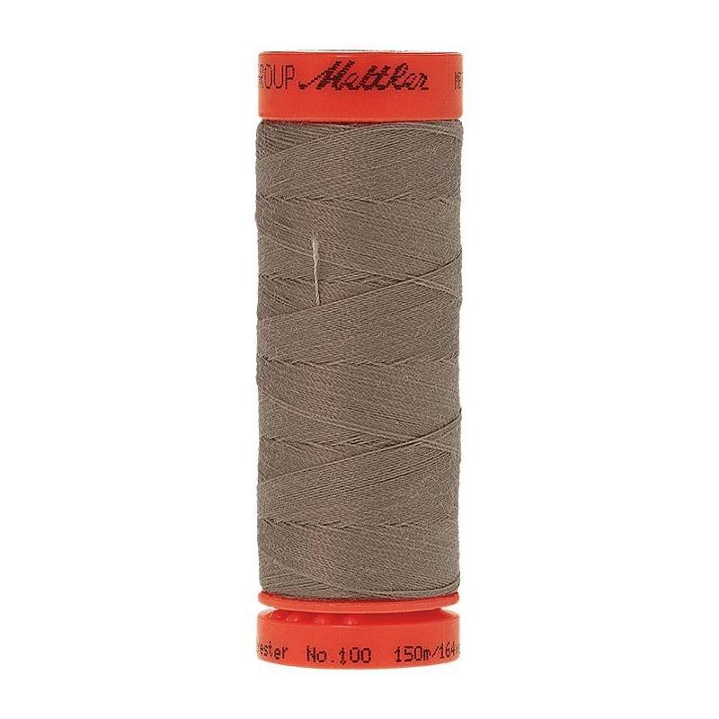 Mettler Metrosene 100, #0413 TITAN GREY 150m Corespun Polyester Thread