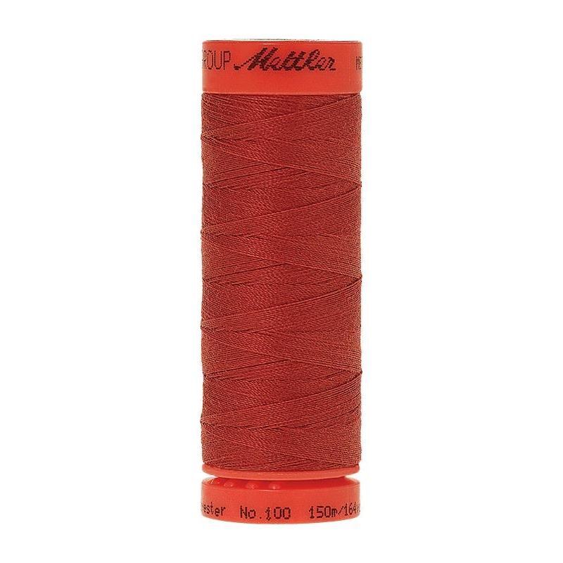 Mettler Metrosene 100, #0508 DARK RUST 150m Corespun Polyester Thread