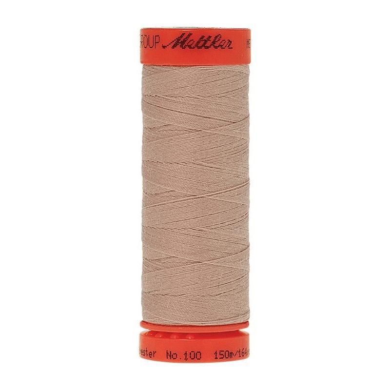 Mettler Metrosene 100, #0601 PALE PINK 150m Corespun Polyester Thread