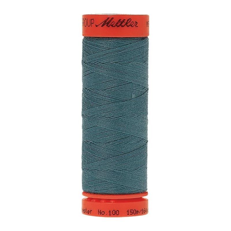 Mettler Metrosene 100, #0611 BLUE-GREEN OPAL 150m Corespun Polyester Thread