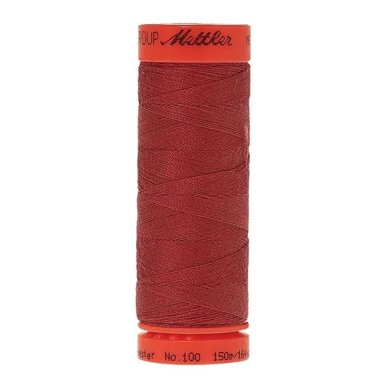 Mettler Metrosene 100, #0623 BLOOD ORANGE 150m Corespun Polyester Thread