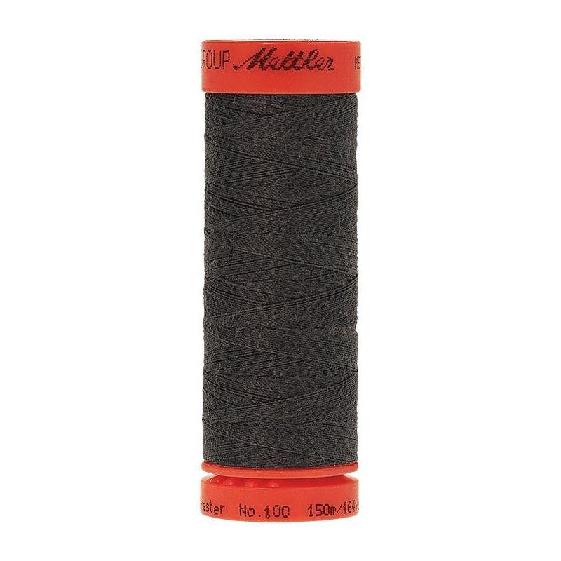 Mettler Metrosene 100, #0878 MOUSY GREY 150m Corespun Polyester Thread