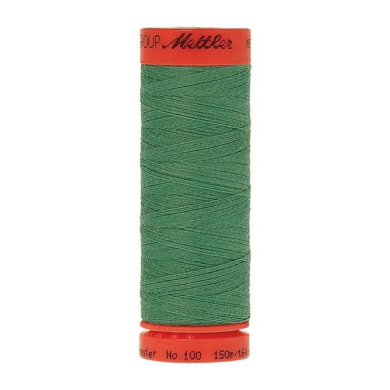 Mettler Metrosene 100, #0907 BOTTLE GREEN 150m Corespun Polyester Thread