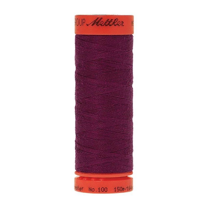Mettler Metrosene 100, #1062 PURPLE PASSION 150m Corespun Polyester Thread