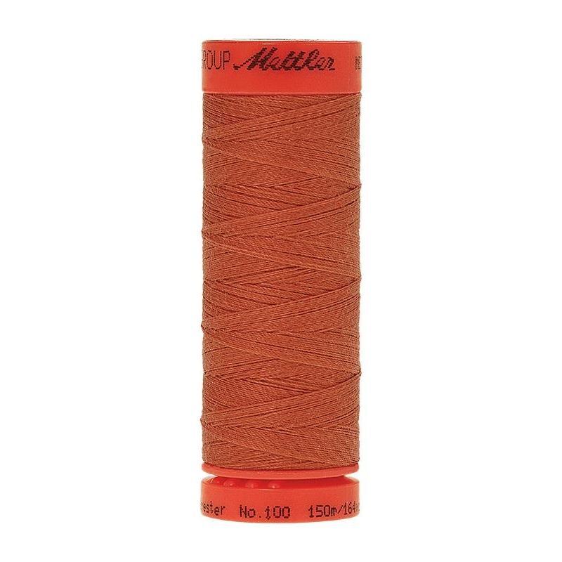 Mettler Metrosene 100, #1073 MELON 150m Corespun Polyester Thread