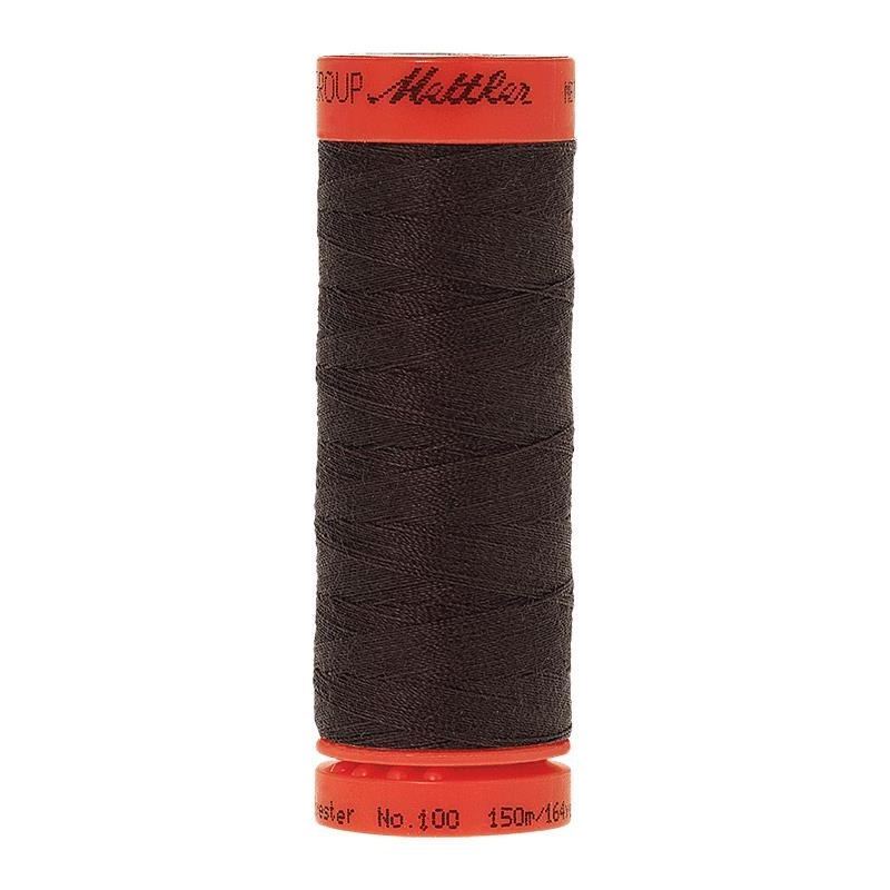 Mettler Metrosene 100, #1382 BLACK PEPPERCORN 150m Corespun Polyester Thread