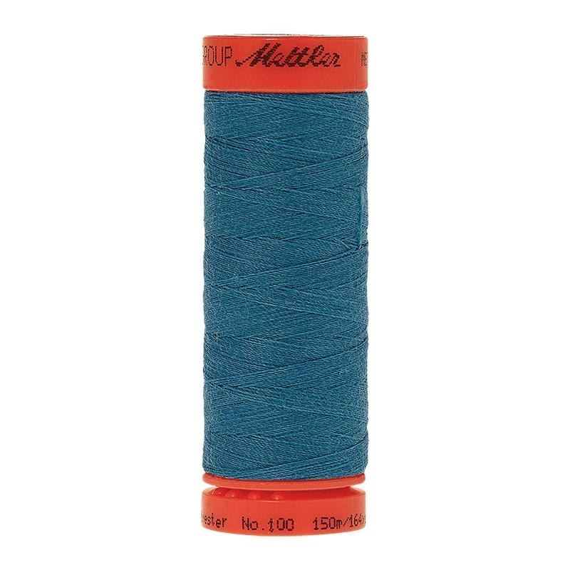 Mettler Metrosene 100, #1394 CARIBBEAN BLUE 150m Corespun Polyester Thread
