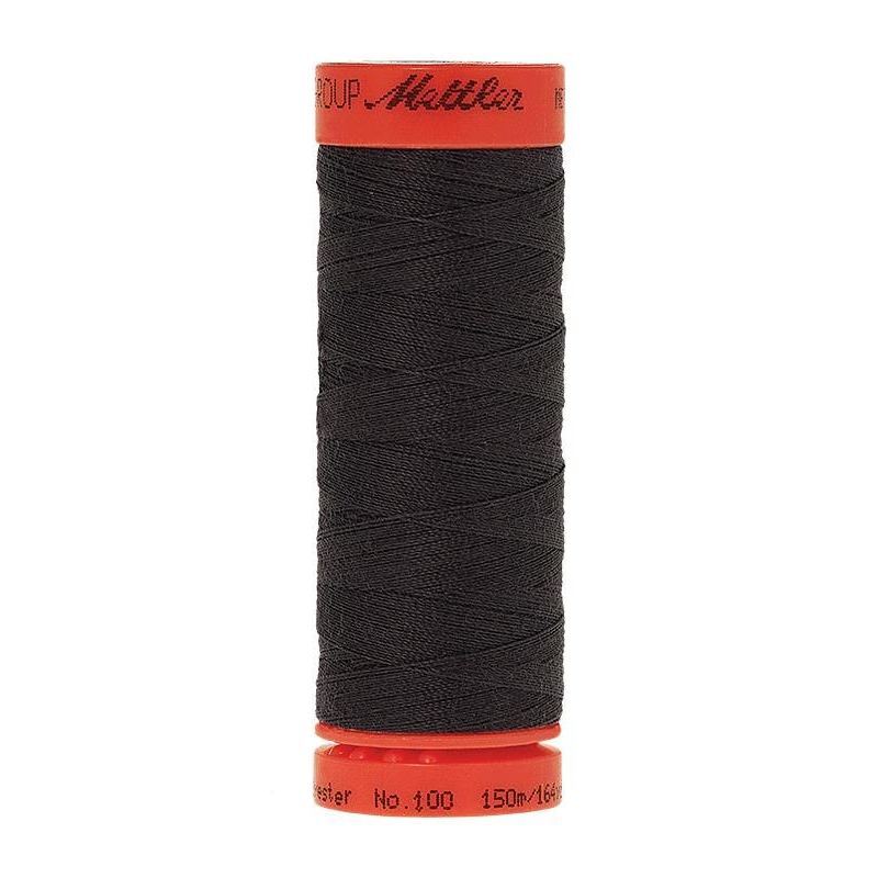 Mettler Metrosene 100, #1452 DARK PEWTER 150m Corespun Polyester Thread