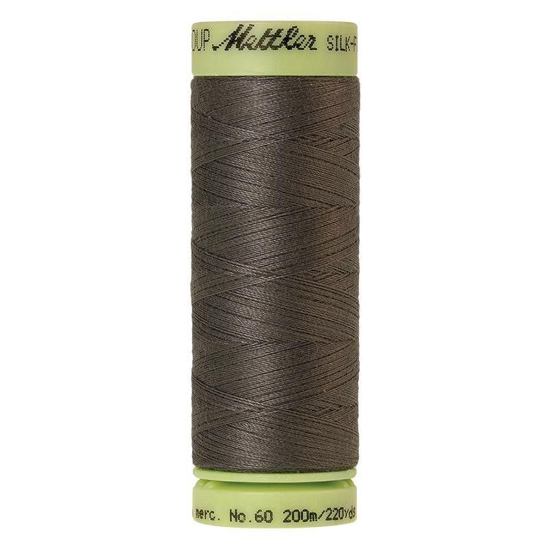 Mettler Silk-finish Cotton 60, #0416 DARK CHARCOAL Thread 200m