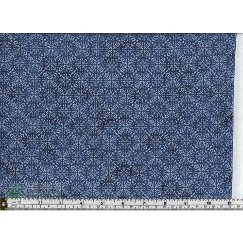 Maywood Studios "Abundance", 110cm Wide Square Blue, 88cm REMNANT