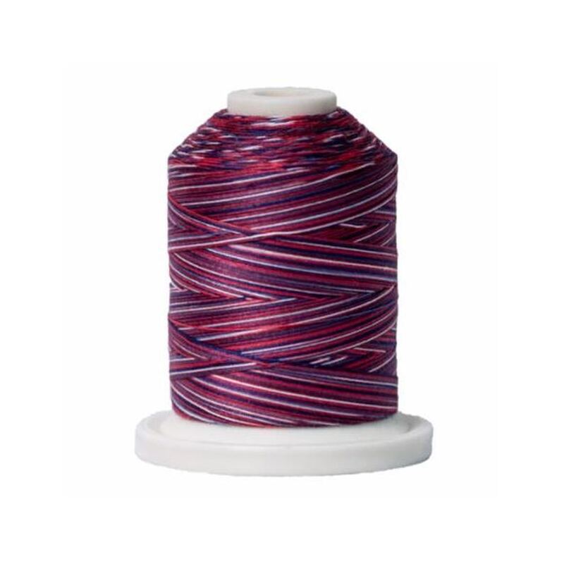 Signature Variegated 40 SM013 Stars & Stripes Cotton Machine Quilting Thread 700yd