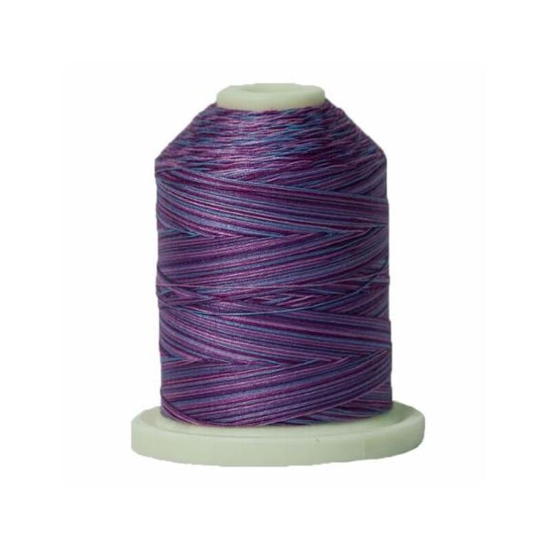 Signature Variegated 40 SM155 Pansy Patch Cotton Machine Quilting Thread 700yd