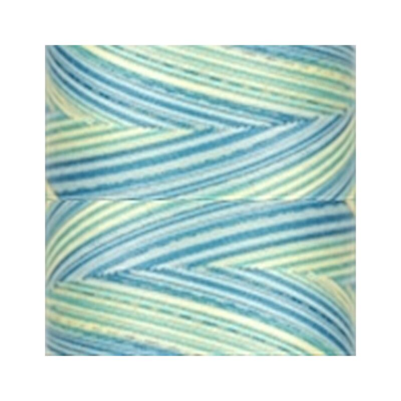 Signature Variegated 40, F151 St Thomas Cotton Machine Quilting Thread  3000yd