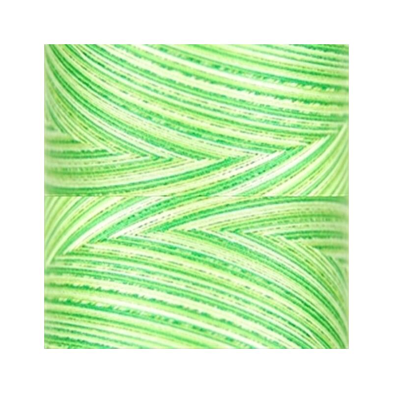 Signature Variegated 40, F259 Spring Grass Cotton Machine Quilting Thread  3000yd