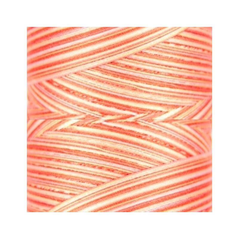 Signature Variegated 40, F261 Orange Craze Cotton Machine Quilting Thread  3000yd